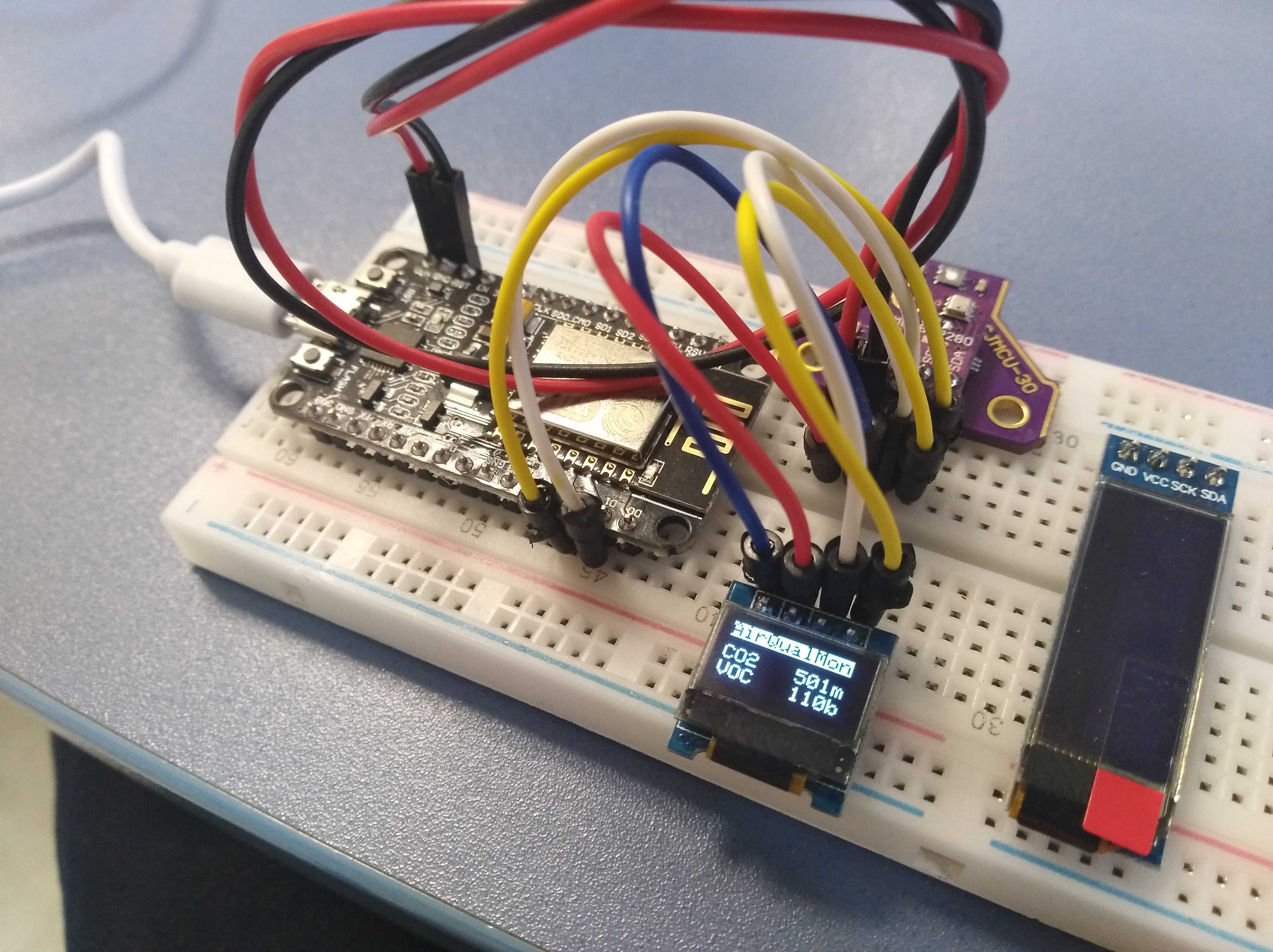 CJMCU SGP30: nothing fits like expected